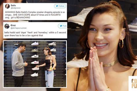 Bella Hadid in awkward Nike interview: ‘Homeboy can .